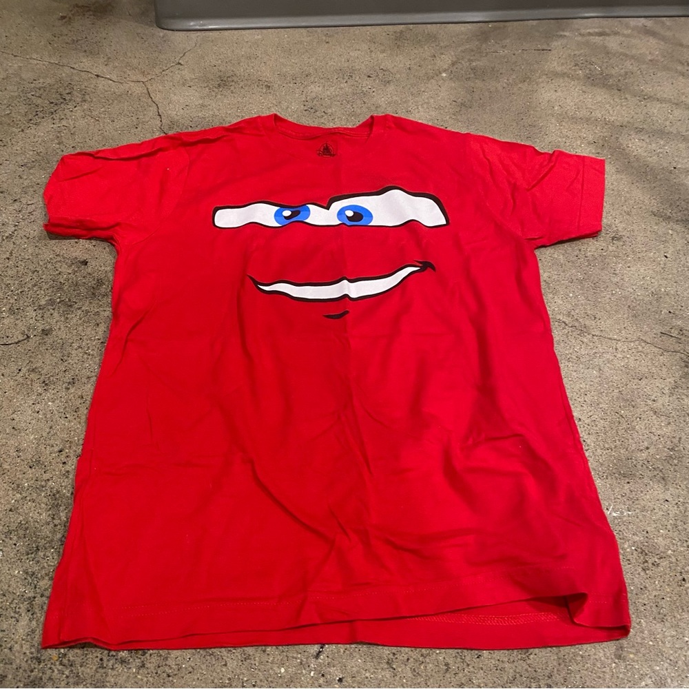 Lightening McQueen red shirt, kids XL